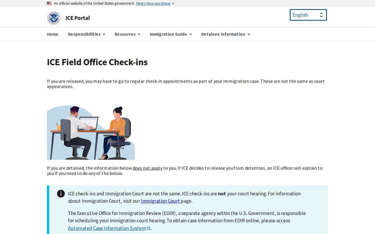ICE post-release guidance outside Howard County MOVANS coverage